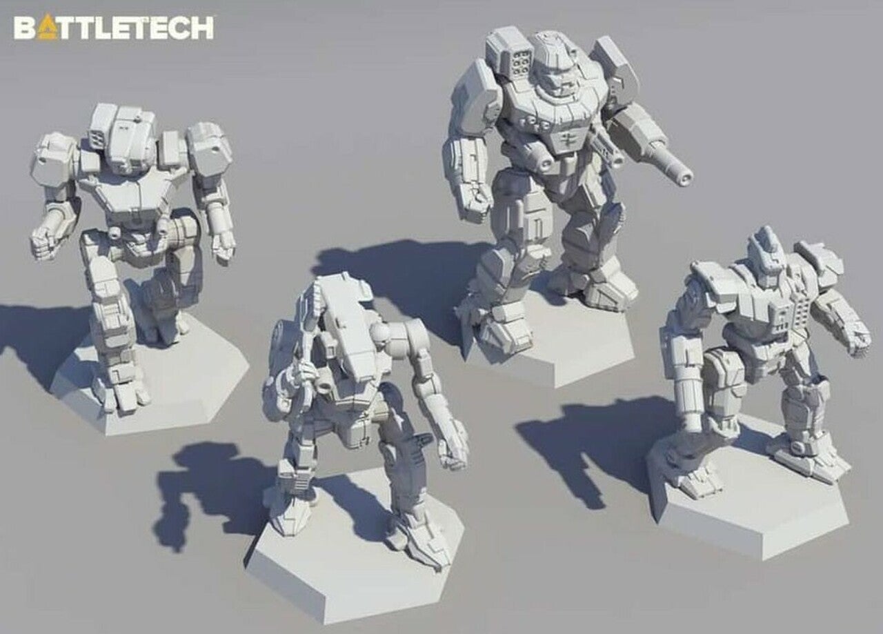 BattleTech: Miniature Force Pack - Inner Sphere Heavy Lance - Just